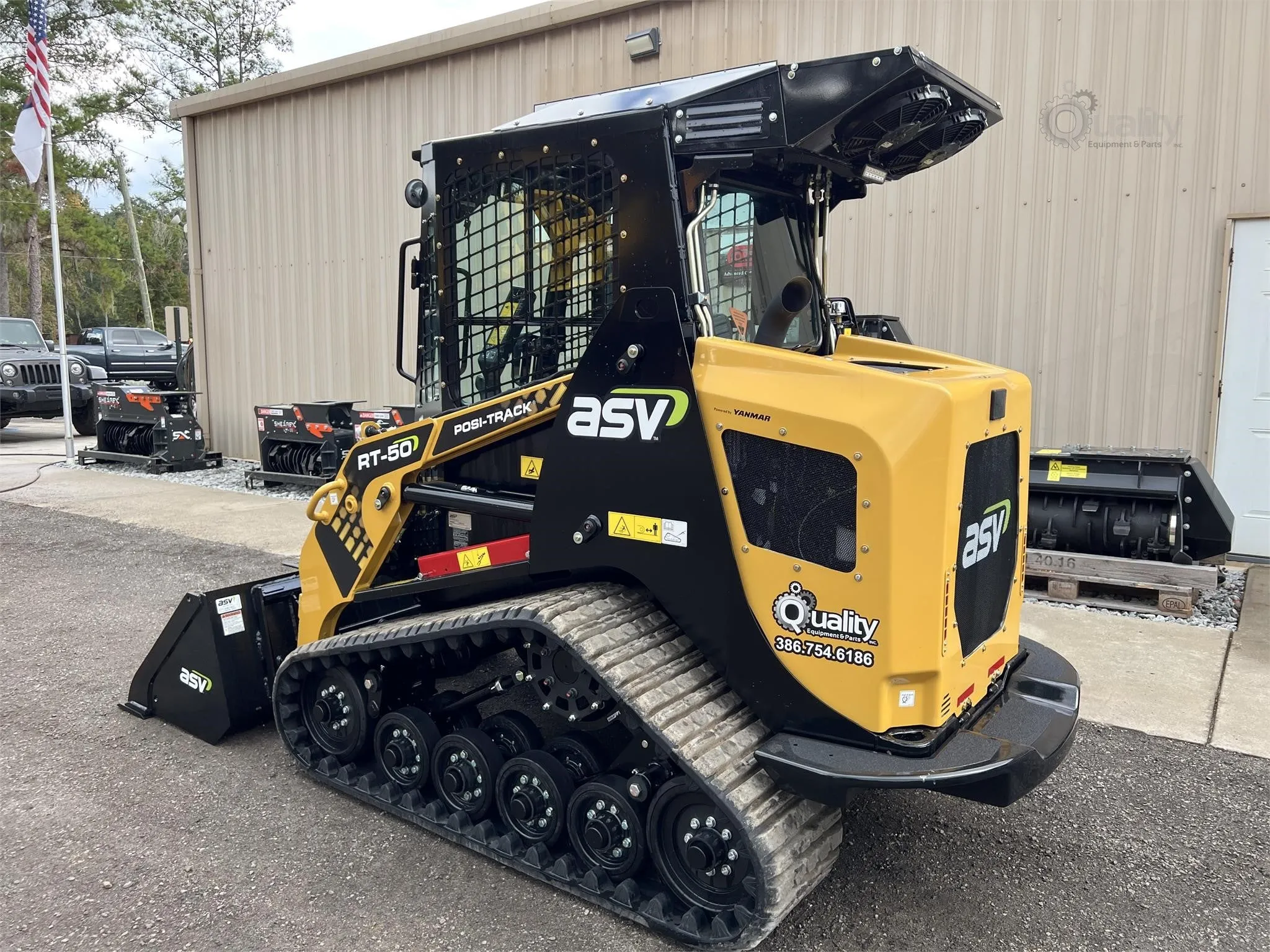 2023 Asv Posi-Track RT50 | 53.8 HP Engine | Track Skid Steer