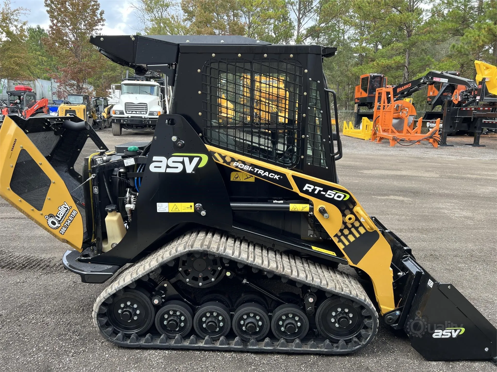 2023 Asv Posi-Track RT50 | 53.8 HP Engine | Track Skid Steer