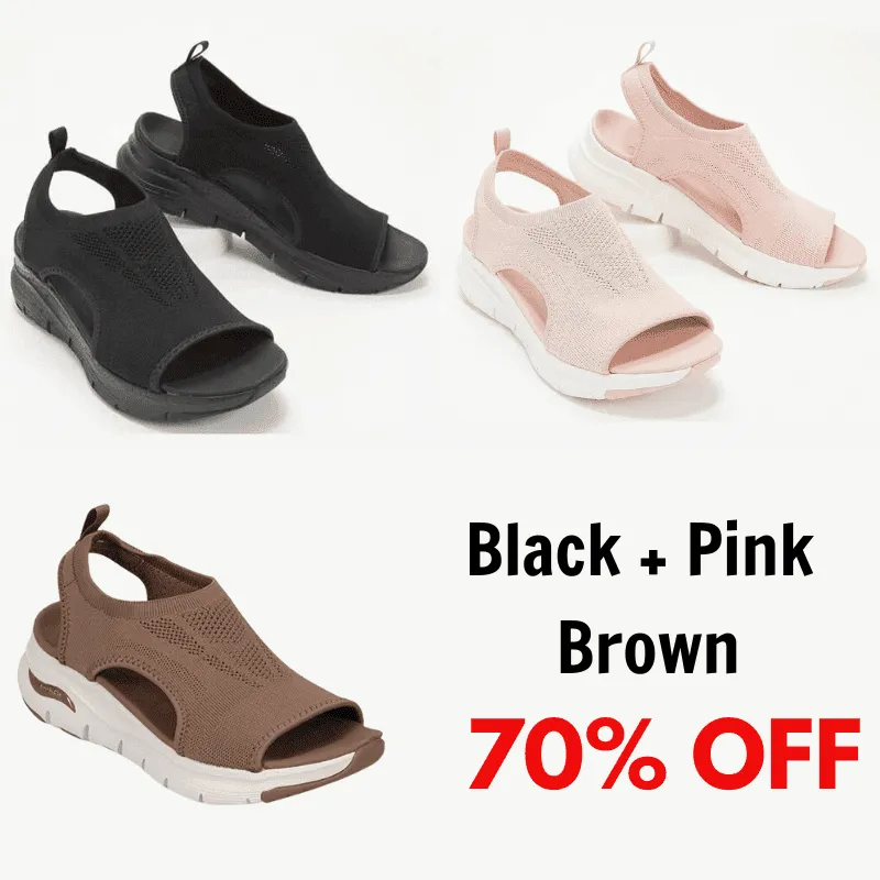 [2024 Hot Sale]  Washable Slingback Orthopedic Slide Sport Sandals