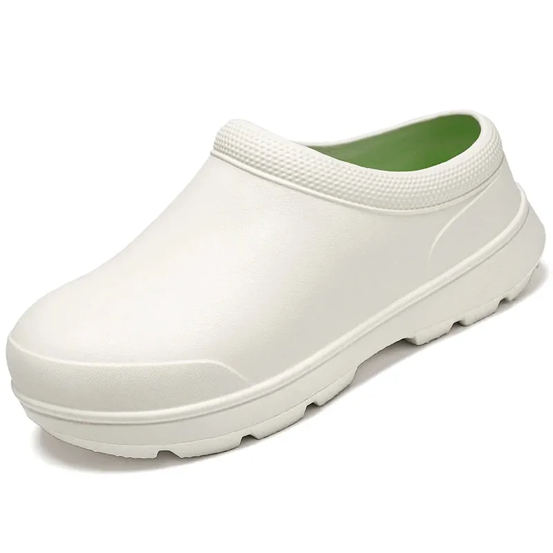 2024 Men Women EVA Chef Shoes Non-slip Waterproof Oil-proof Shoes Comfortable Workers shoes High-quality Outdoor Safety shoes
