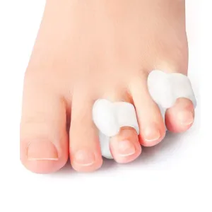 6pcs Gel Toe Separator, Toe Separator, Silicone Straighteners Separators Spreader Spacers, Little Toe Cushions for Bunion Relief Preventing Rubbing