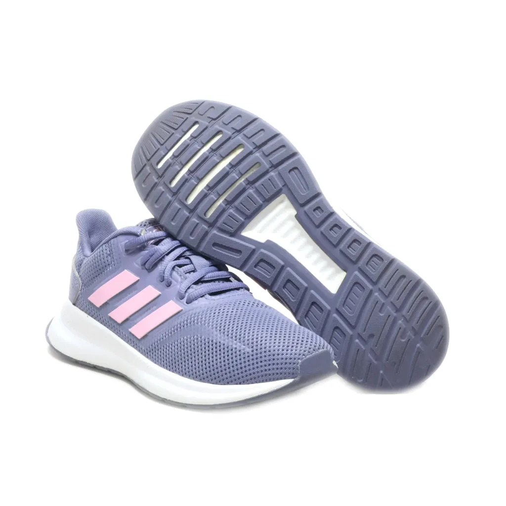 Adidas Runfalcon Sport Shoes Fabric Blue Colour For Kids