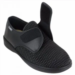 Alvine Black Orthopedic Dress Shoe
