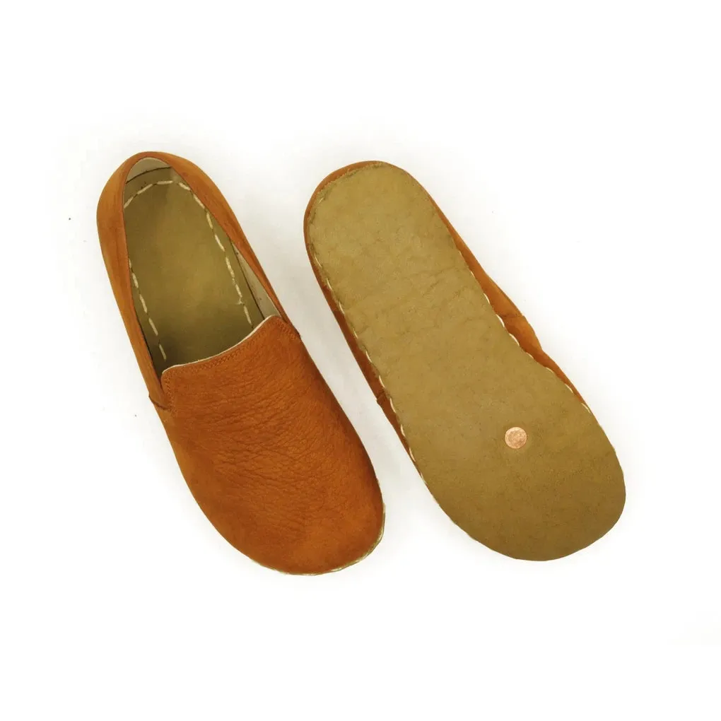 Barefoot Shoes Women's Nubuck Orange