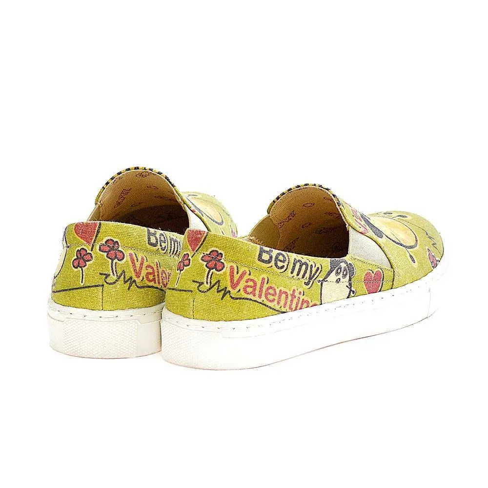 Be My Valentine Slip on Sneakers Shoes VN4405