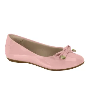 BEIRA RIO BALLERINA SHOES WITH BOW AND GOLD DETAILING