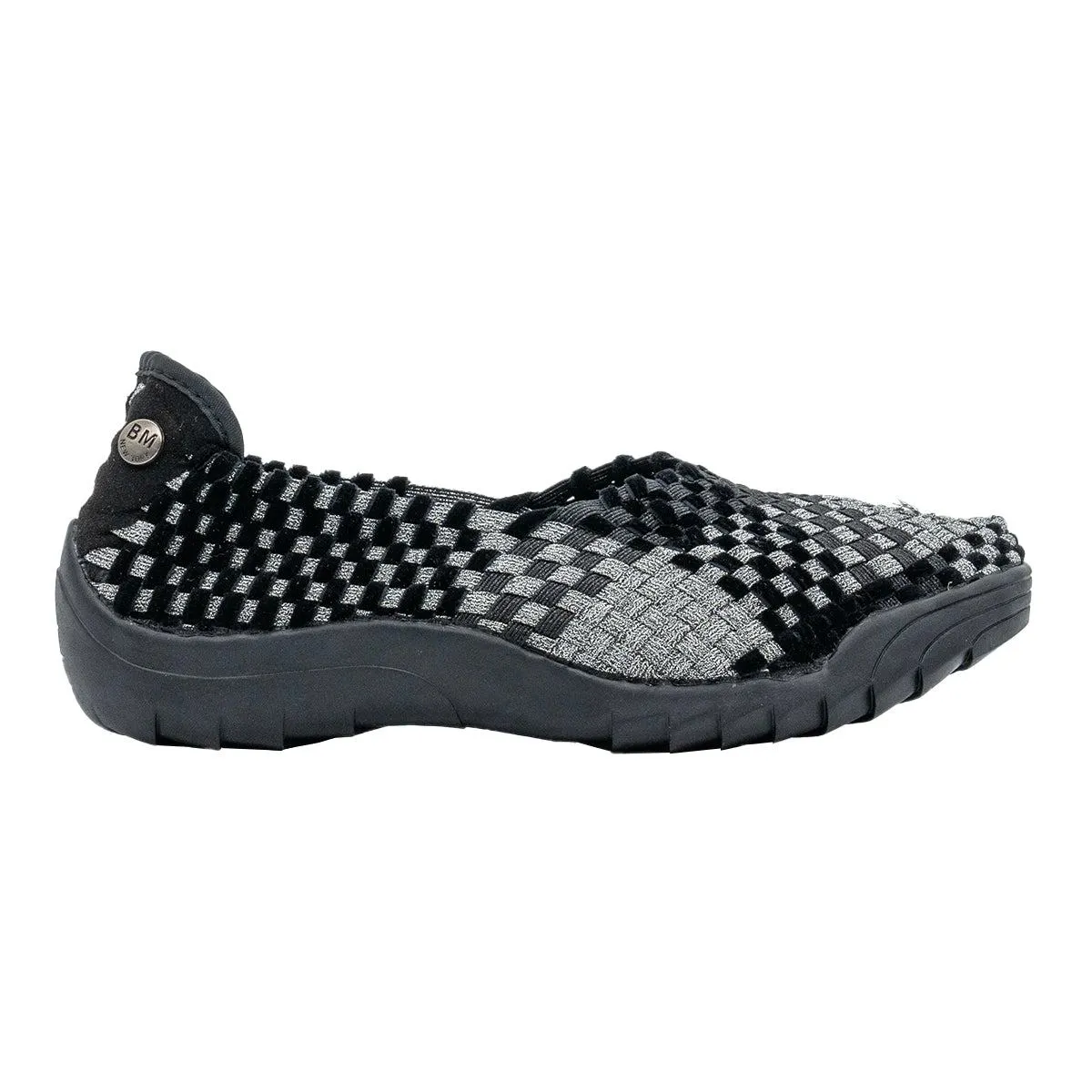 Bernie Mev. Bernie Mev Catniss Loafers Fabric Black Colour For Women