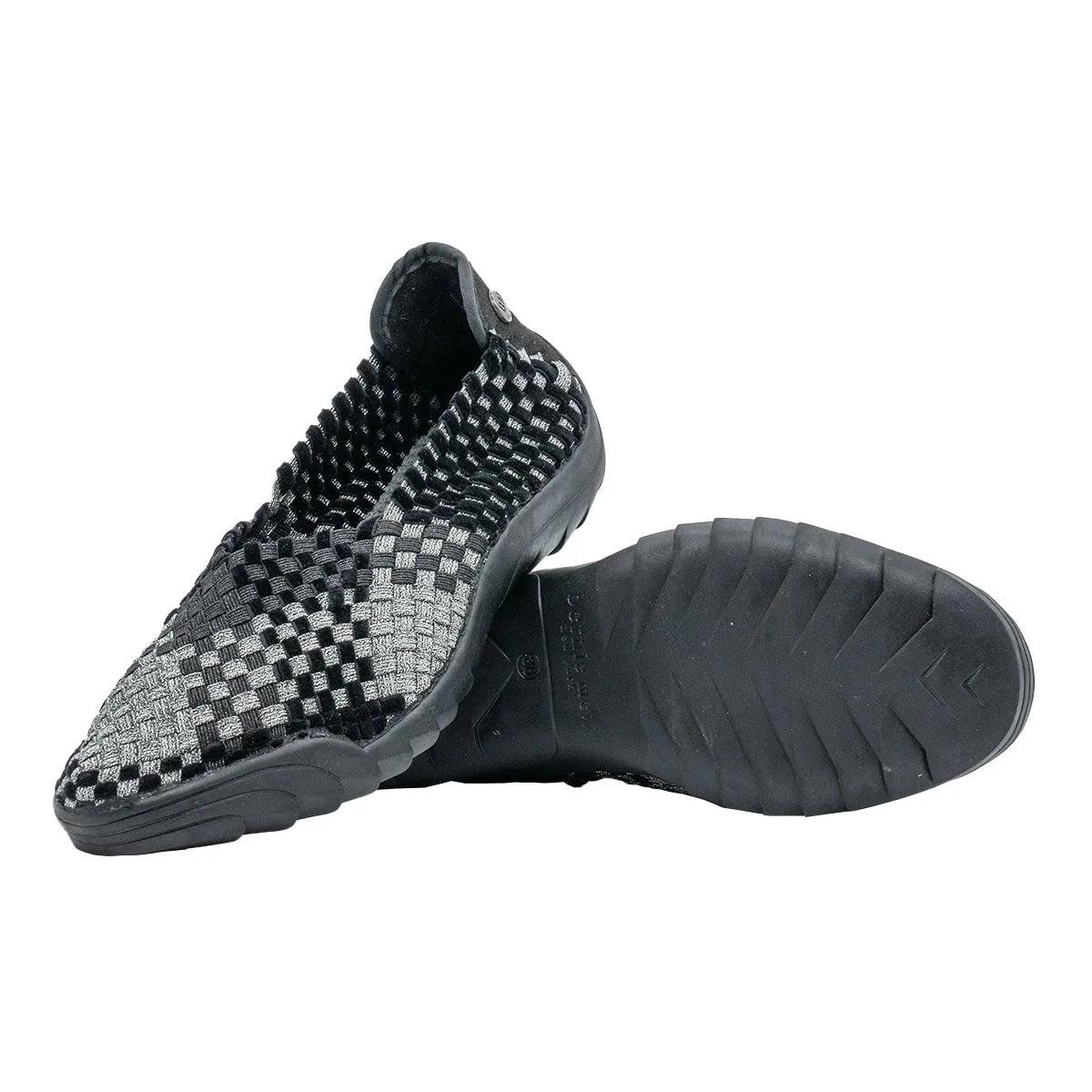 Bernie Mev. Bernie Mev Catniss Loafers Fabric Black Colour For Women