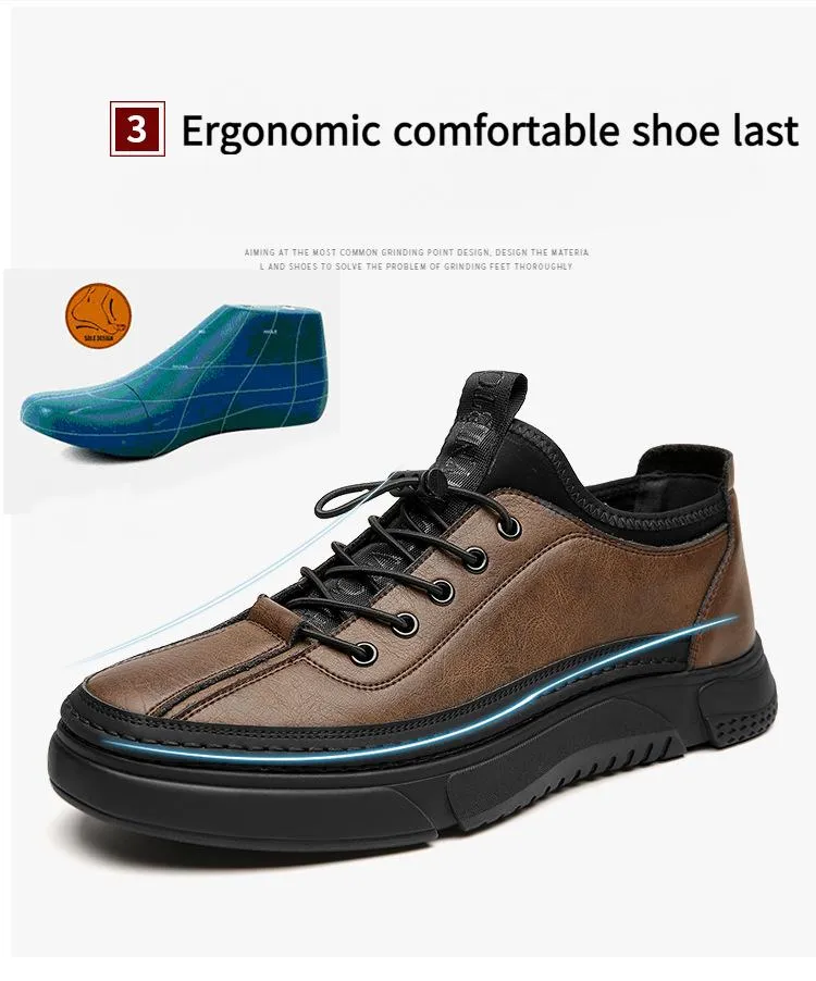 ✅Best Seller✅New Men's Genuine Leather Casual Shoes
