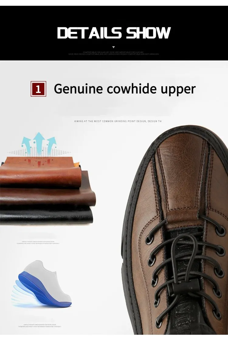 ✅Best Seller✅New Men's Genuine Leather Casual Shoes