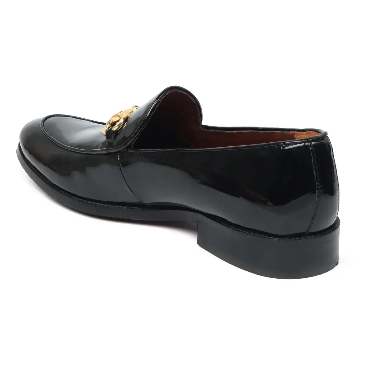 Black Patent Leather Loafer
