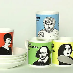 Boxed set: Wit and Wisdom espresso cups
