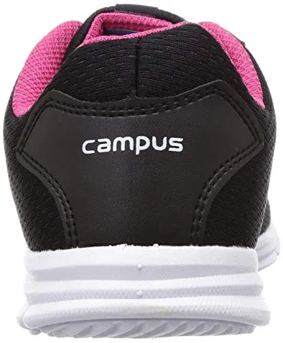Campus Women's Blk/Rani Running Shoe Sport shoe-6UK/India (39 EU) (Perry (L))