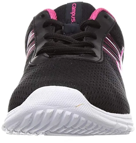 Campus Women's Blk/Rani Running Shoe Sport shoe-6UK/India (39 EU) (Perry (L))