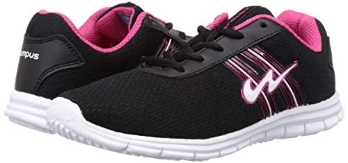 Campus Women's Blk/Rani Running Shoe Sport shoe-6UK/India (39 EU) (Perry (L))