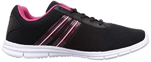 Campus Women's Blk/Rani Running Shoe Sport shoe-6UK/India (39 EU) (Perry (L))
