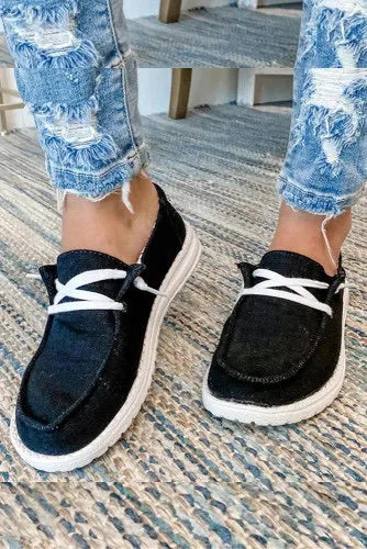 Canvas Shoes // White