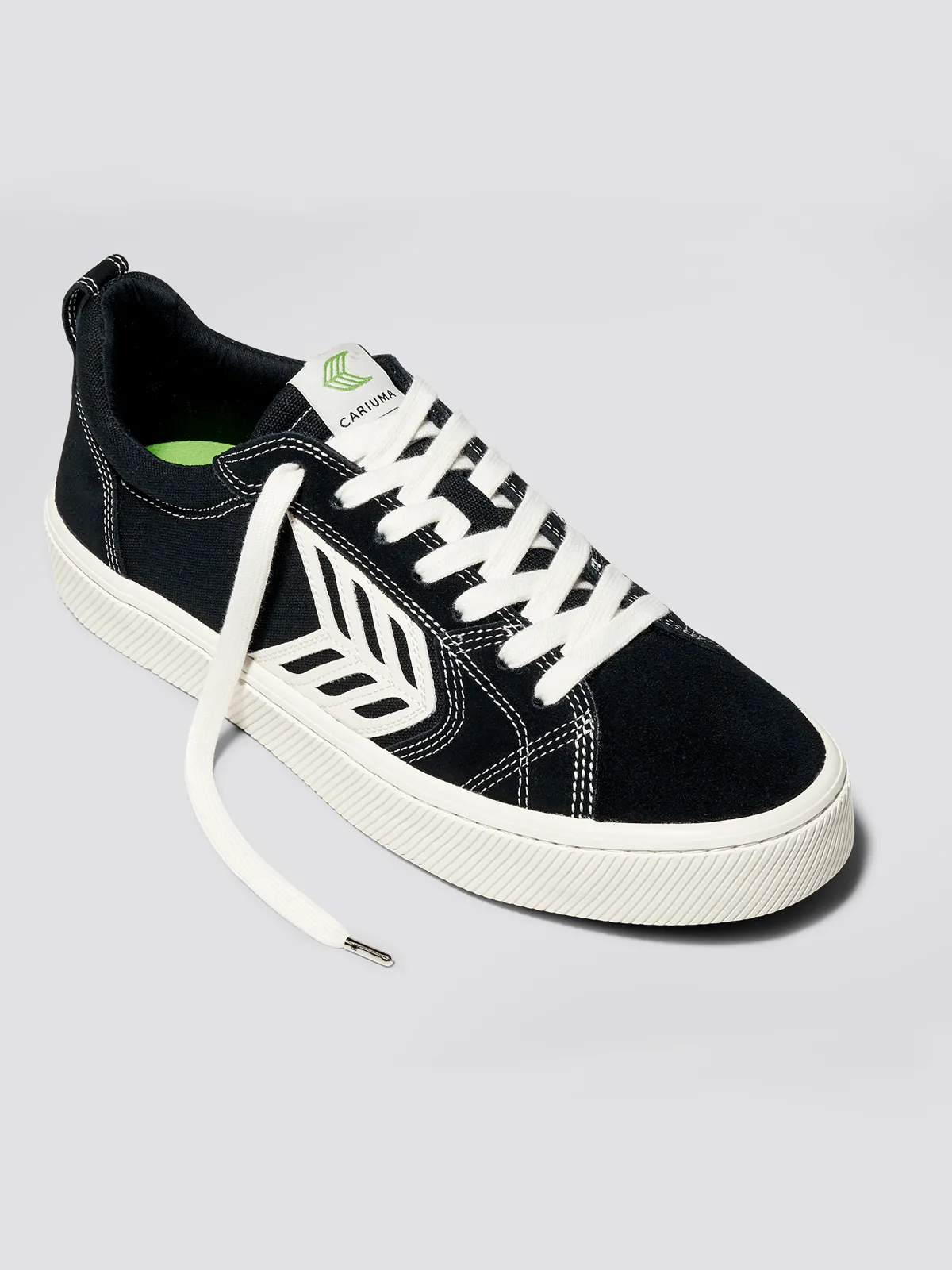 Catiba Pro High: Black Suede & Canvas