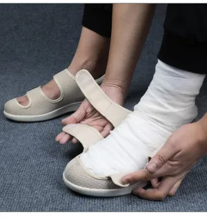 Cilool Wide Diabetic Shoes For Swollen Feet-NW016