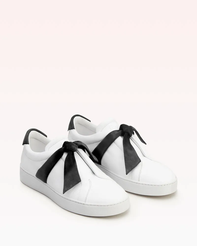 Clarita Sneaker Suede Black & White