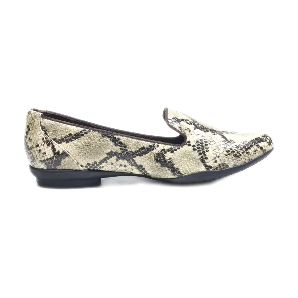 Clarks Loafers Leather Multicolour Colour For Women
