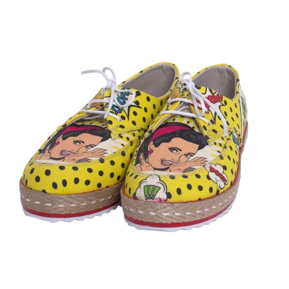Confused Woman Sneaker Shoes HSB1681