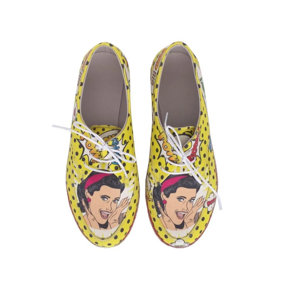 Confused Woman Sneaker Shoes HSB1681