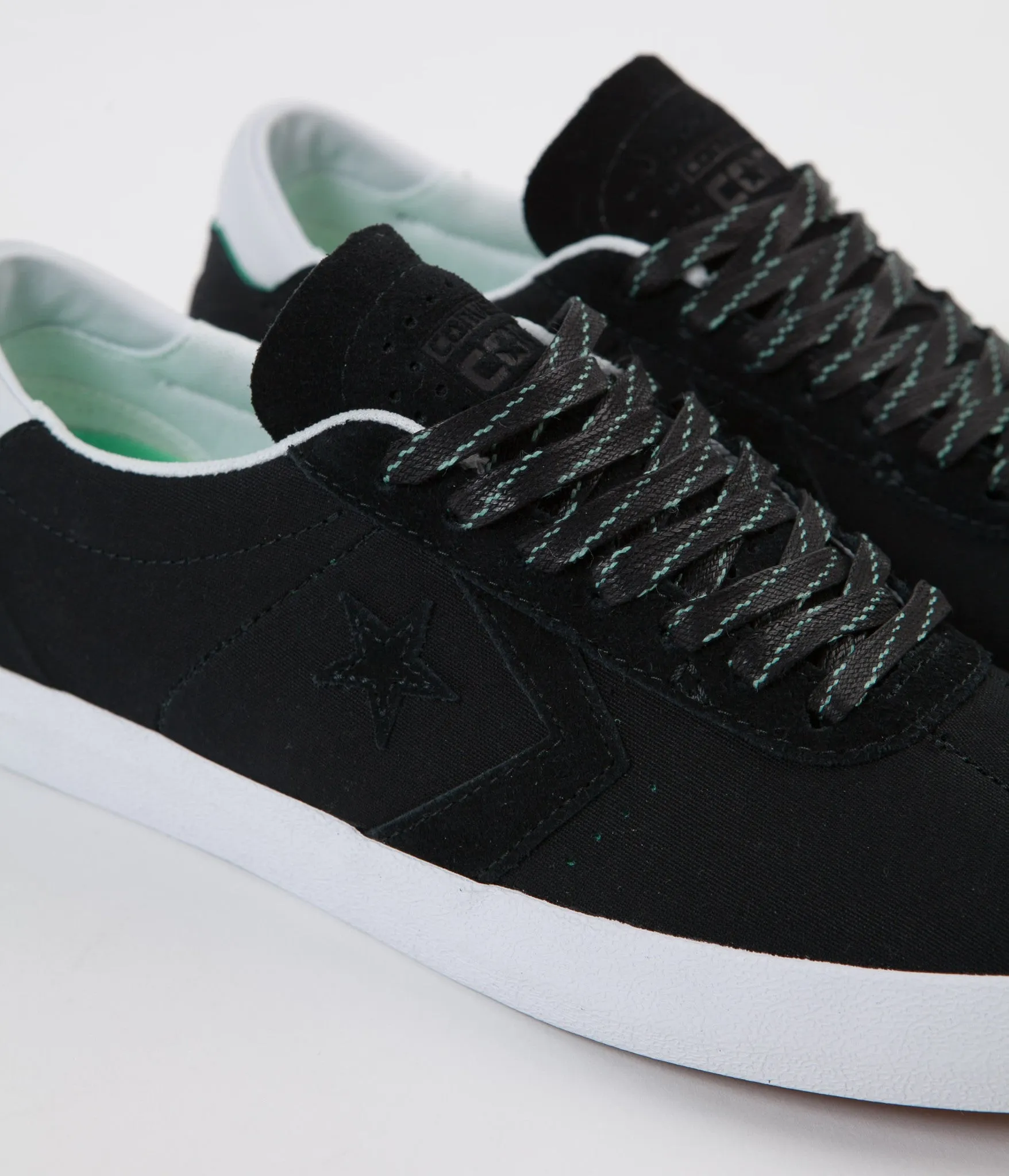 Converse Breakpoint Pro Ox Shoes - Black / White / Green