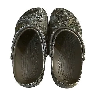 Crocs Mens Classic Realtree Edge Size 8 Clogs Camouflage