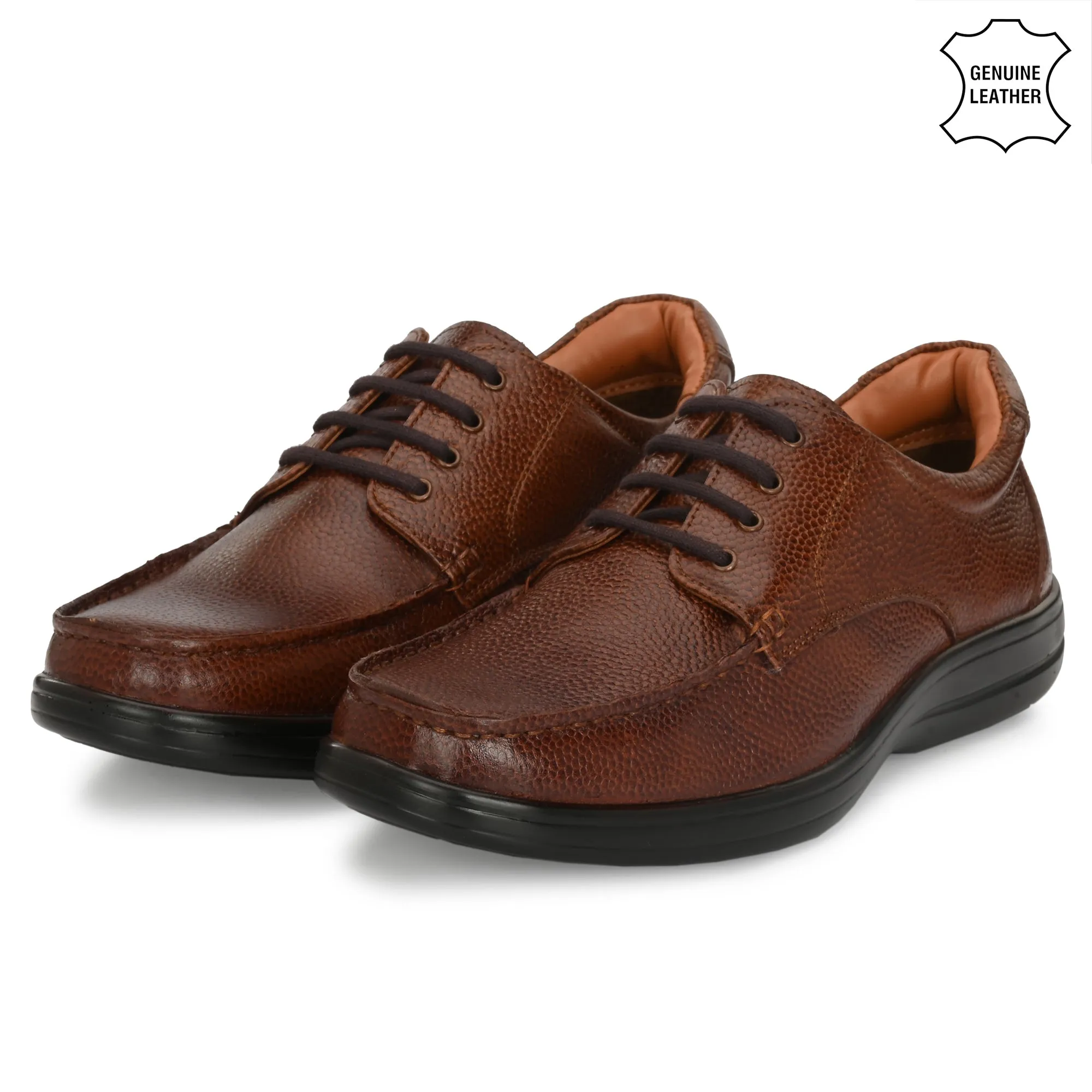 Cultured Trumock Full Grain Leather Derby Lace Ups