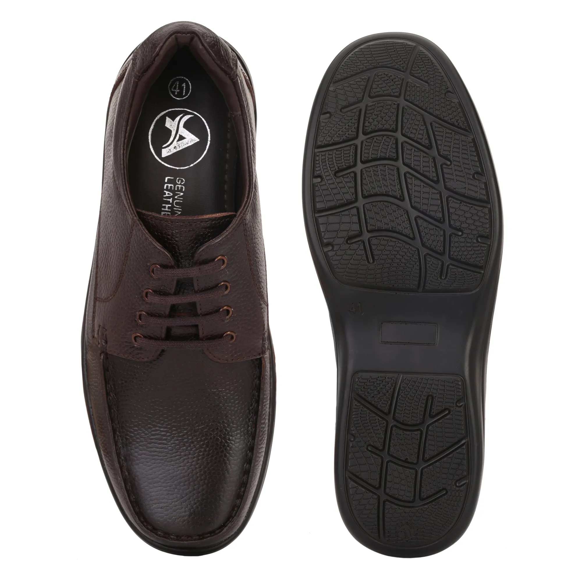 Cultured Trumock Full Grain Leather Derby Lace Ups