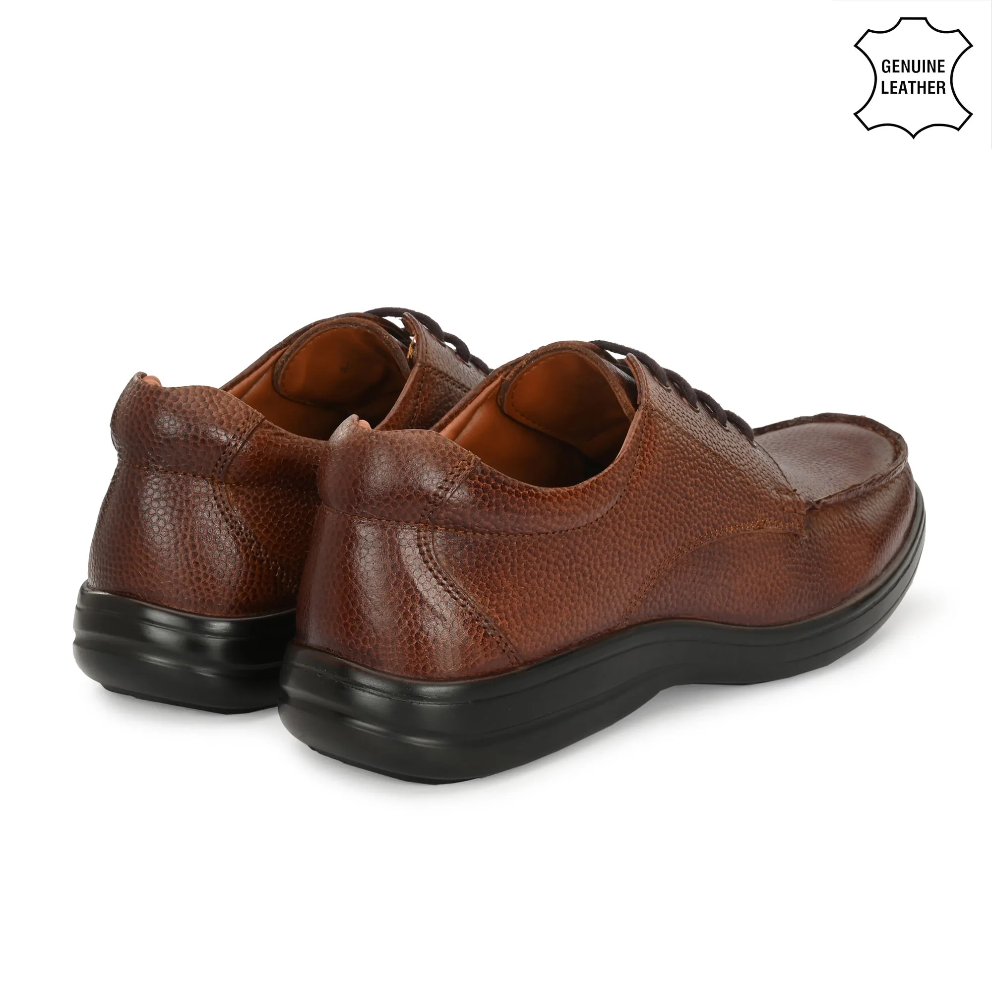 Cultured Trumock Full Grain Leather Derby Lace Ups