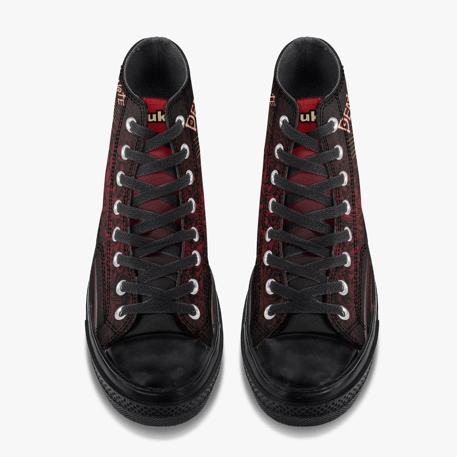 Death Note Light Yagami Red-Black A-Star High Anime Shoes