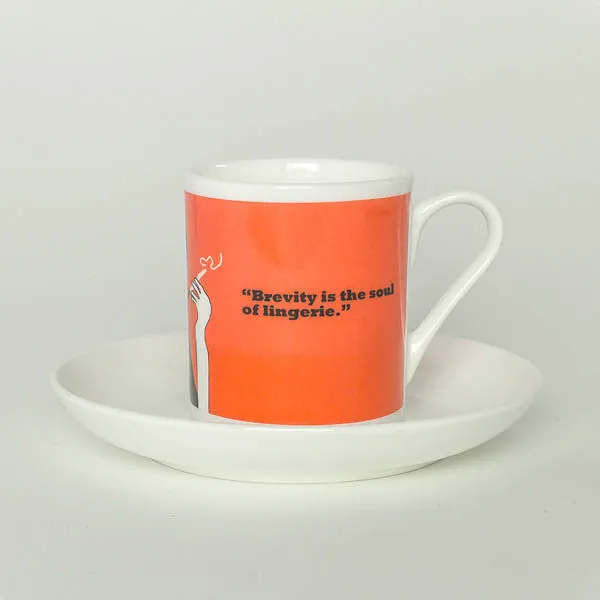 Dorothy Parker espresso cup