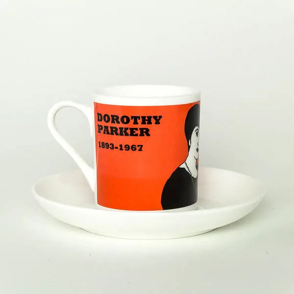Dorothy Parker espresso cup