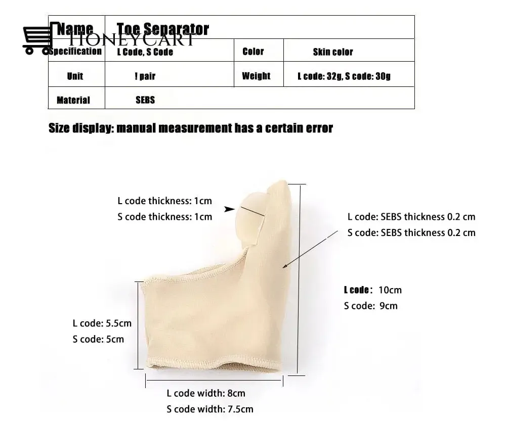 Dr. Fit Orthopedic Anti Adjustable Bunion Corrector Sleeve Patch