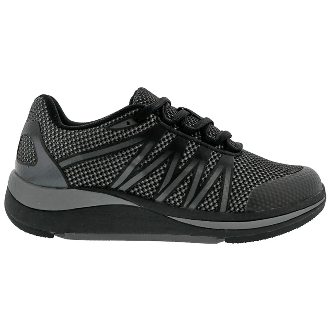 Drew Women's Balance Athletic Shoes- Black Mesh Combo
