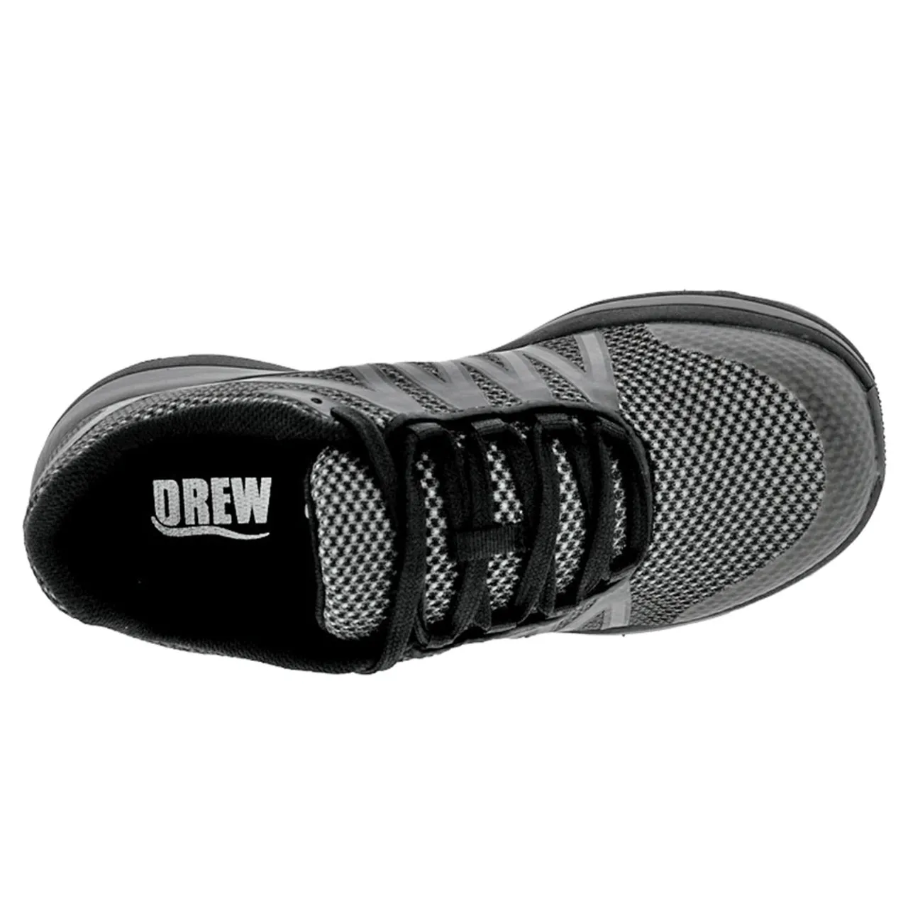 Drew Women's Balance Athletic Shoes- Black Mesh Combo
