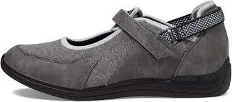 Drew Women's Buttercup Mary Janes- Grey Mesh
