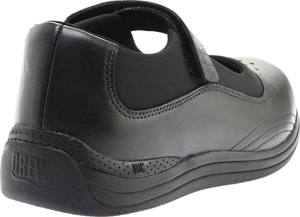 Drew Women's Rose Mary Janes- Black