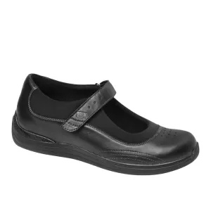 Drew Women's Rose Mary Janes- Black