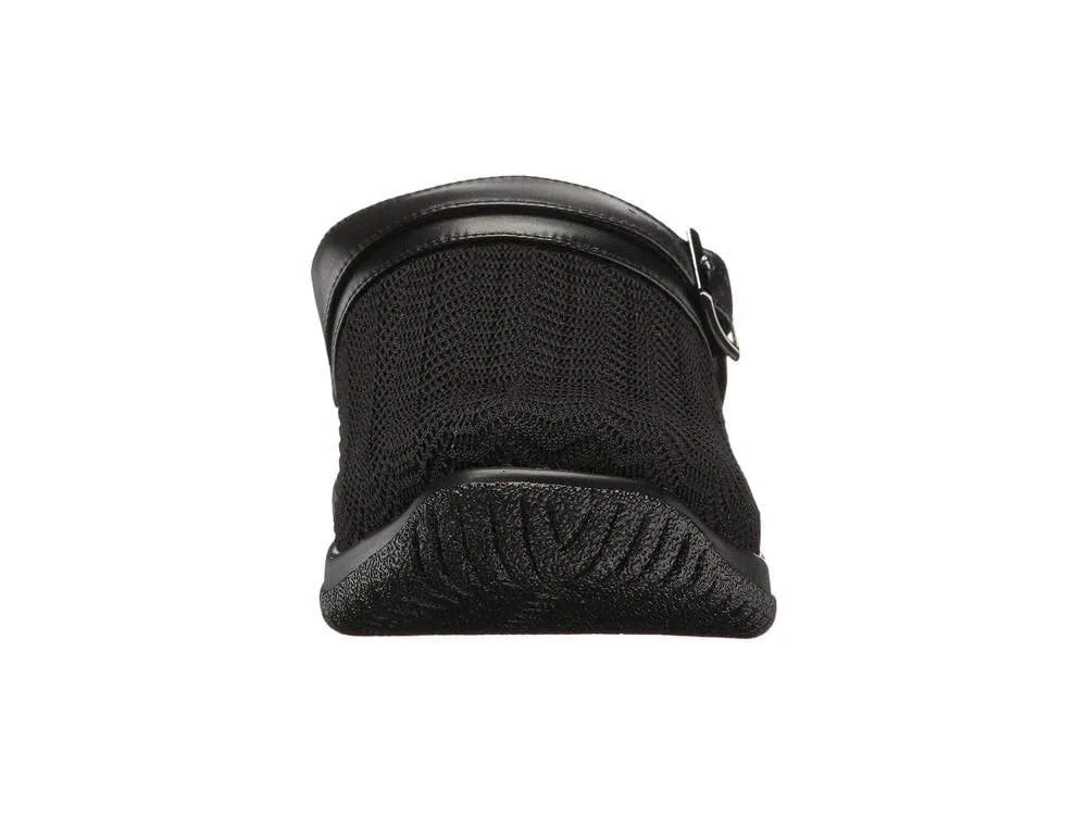 Drew Women's Savannah Clogs- Black Stretch