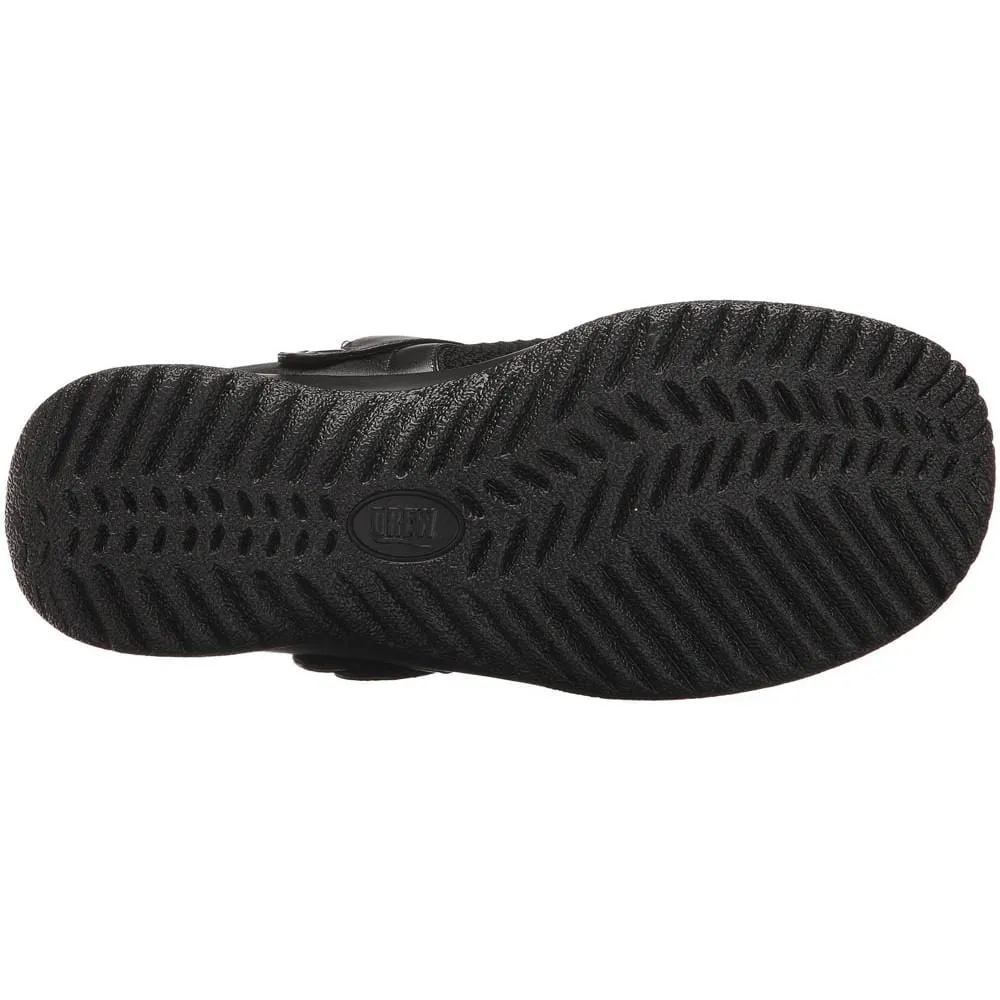 Drew Women's Savannah Clogs- Black Wavy
