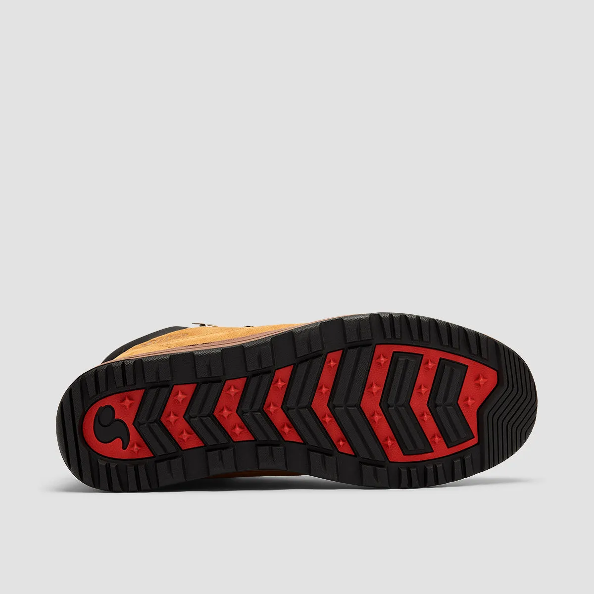 DVS Vanguard Boots - Chamois/Black/Fiery Red Suede