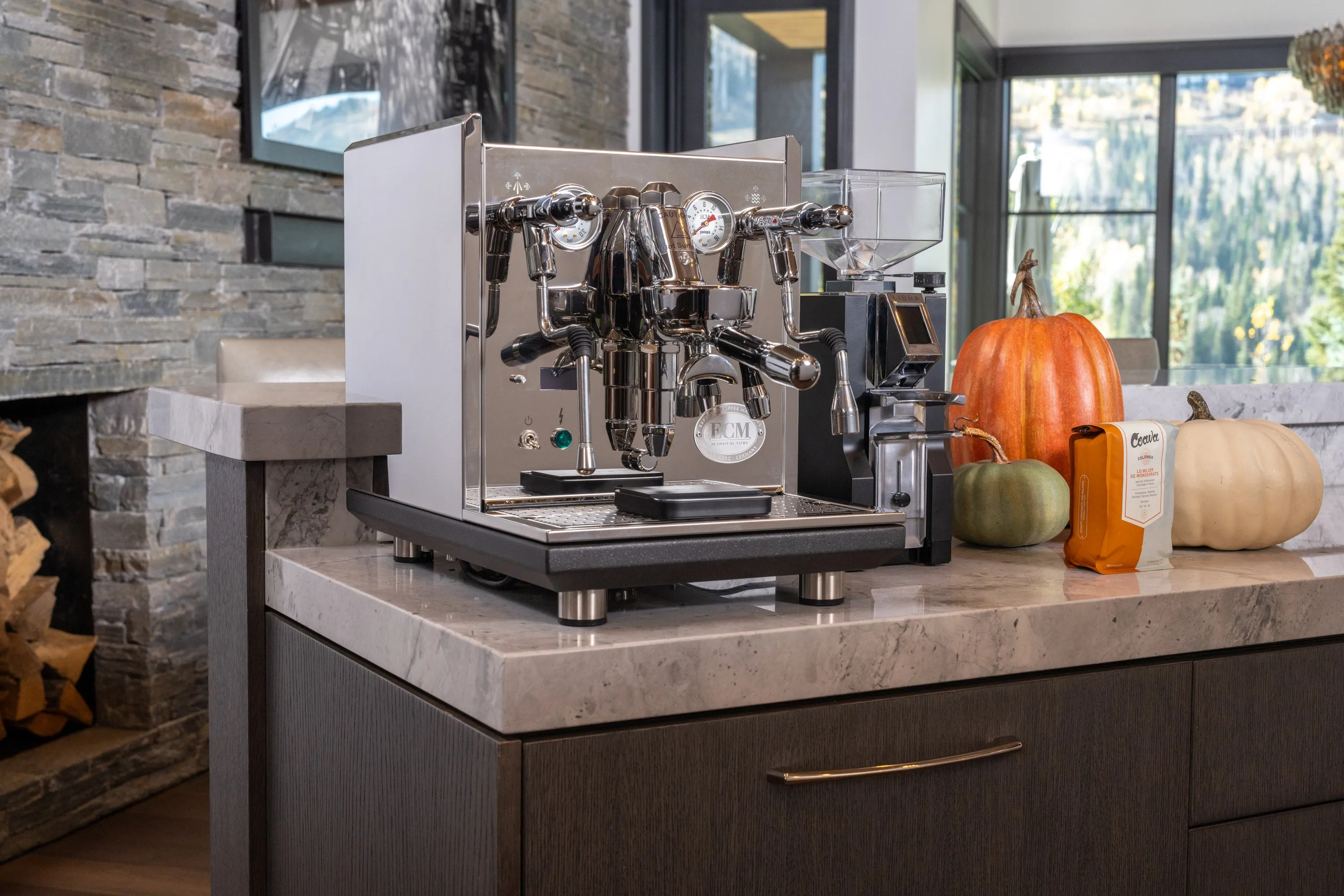 ECM Synchronika II Espresso Machine