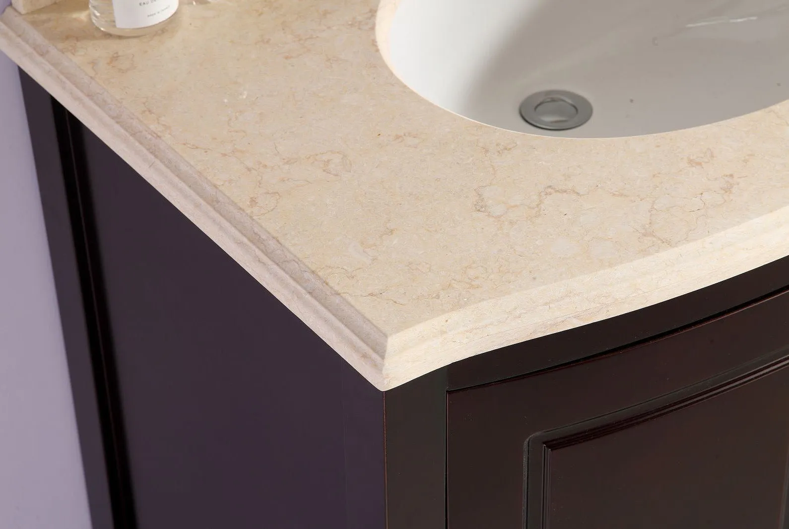 Estella 32 - Brown Cabinet   Jerusalem Gold Countertop