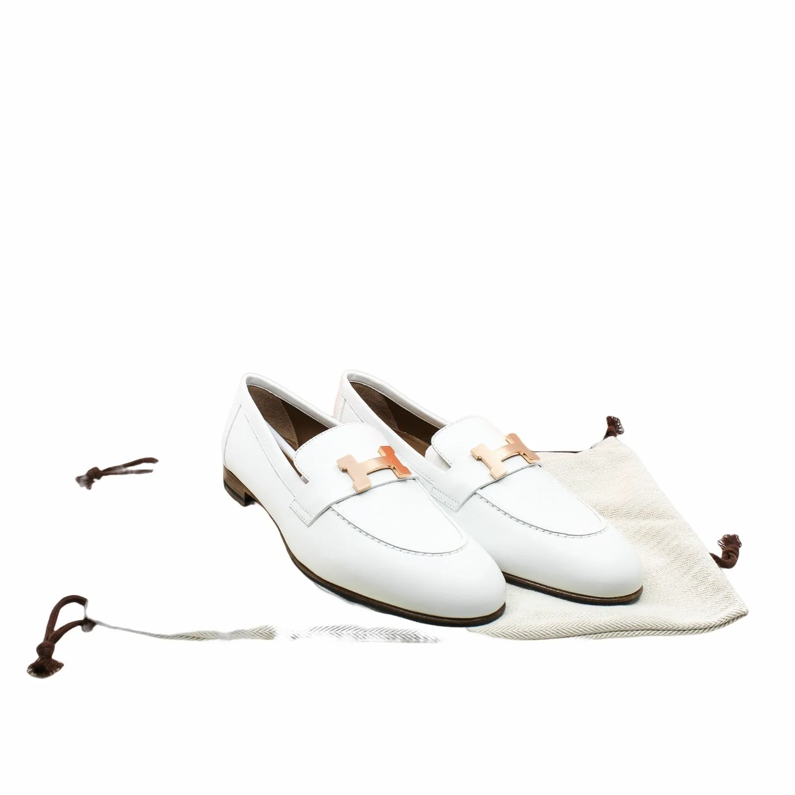 h loafer white rghw H #37