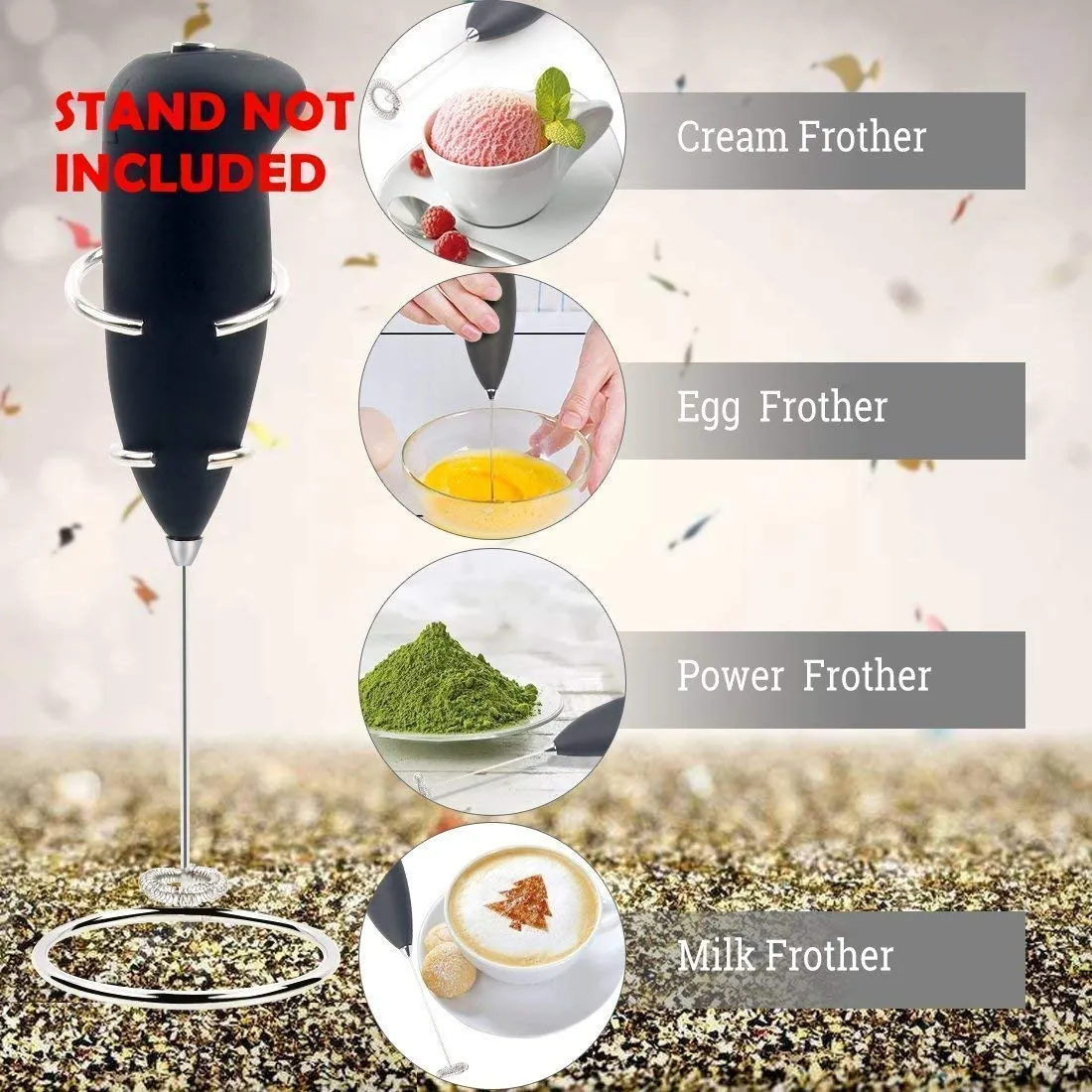Hand Held Electric Egg Beater & Coffee Mixture