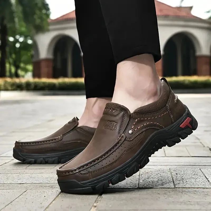 Handmade Leather Casual Outdoor Loafers