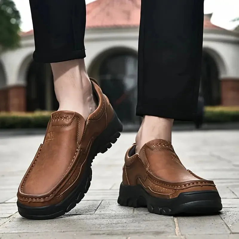 Handmade Leather Casual Outdoor Loafers